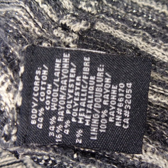 Knitted & Knotted Sleeveless V-Neck Mid Length Wool Blend Fit Flare Flowy Dress - Picture 4 of 9